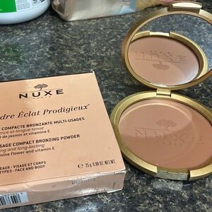 NUXE Poudre Éclat Prodigieux Multi-Usage Compact Bronzing Powder, NEW, Radiant